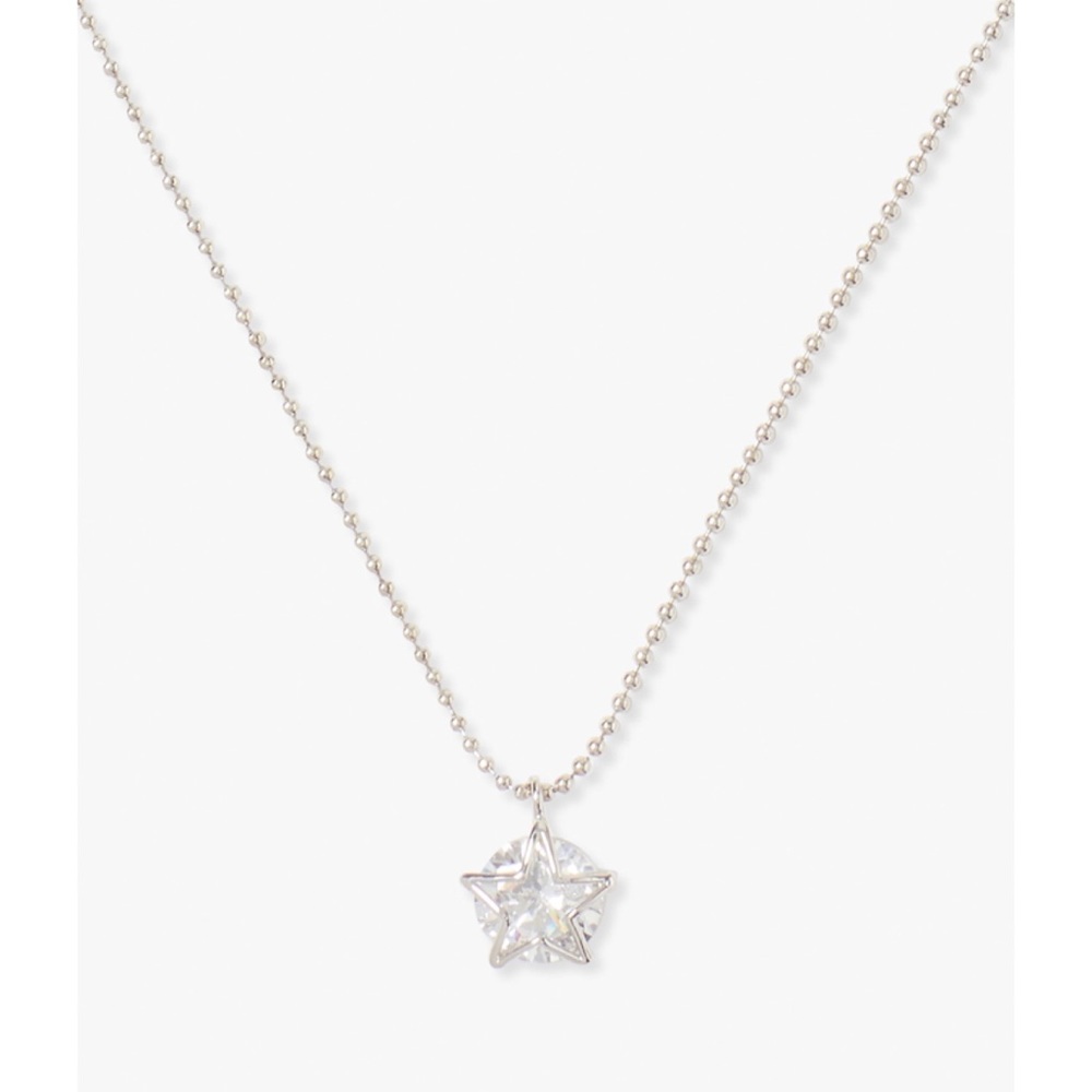 🆕 Kate Spade ♠️ New York Something Sparkly Star Mini Pendant Necklace NWT New!